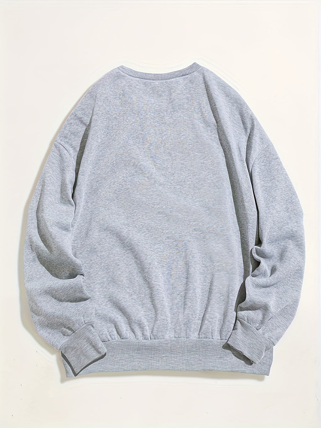 Cat Mom & Heart Print Sweatshirt, Casual Long Sleeve Crew Neck Sweatshirt For Spring & Fall, Women's Clothing