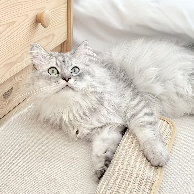 1/3pcs Cat Toy Game Pillow and Scratching Pad | Linen Material, Stylish Cat Accessory, High-Quality Pet Toy, Suitable for All Breed Sizes, Promotes Feline Entertainment and Interaction