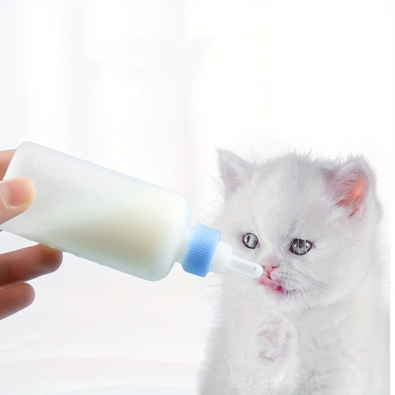 Pet Nursing Bottles Kit For Cats And Dogs Kitten Bottles Newborn Kitten Feeding Milk Bottle