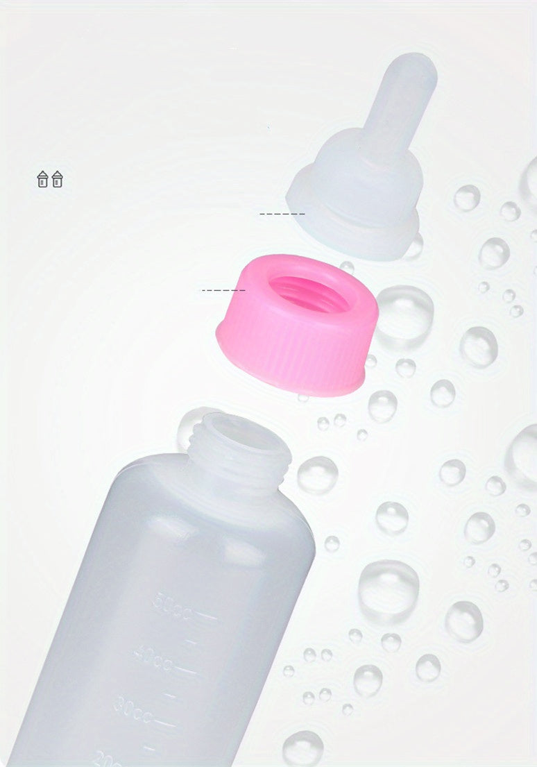 Pet Nursing Bottles Kit For Cats And Dogs Kitten Bottles Newborn Kitten Feeding Milk Bottle