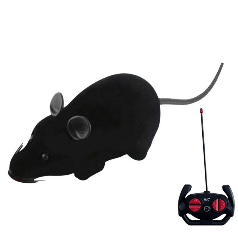 Wireless Remote Control Interactive RC Rat Mouse Toy - Entertain And Stimulate Your Cats And Dogs!