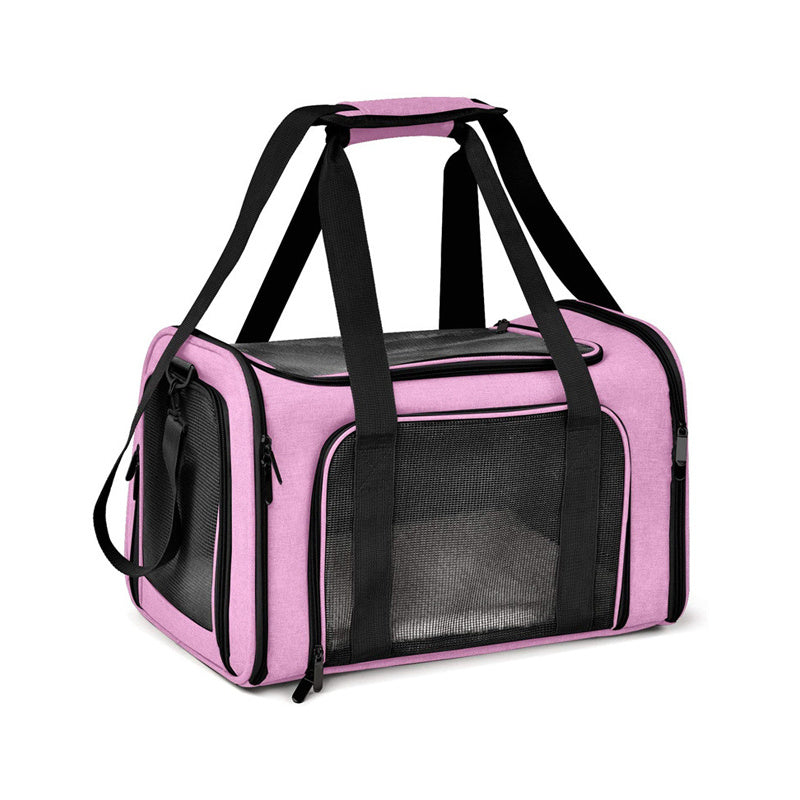 Cat Bag Breathable Pet Carrier Bag Foldable Pet Carrier Cat Backpack