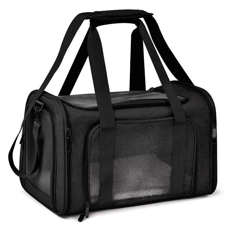 Cat Bag Breathable Pet Carrier Bag Foldable Pet Carrier Cat Backpack