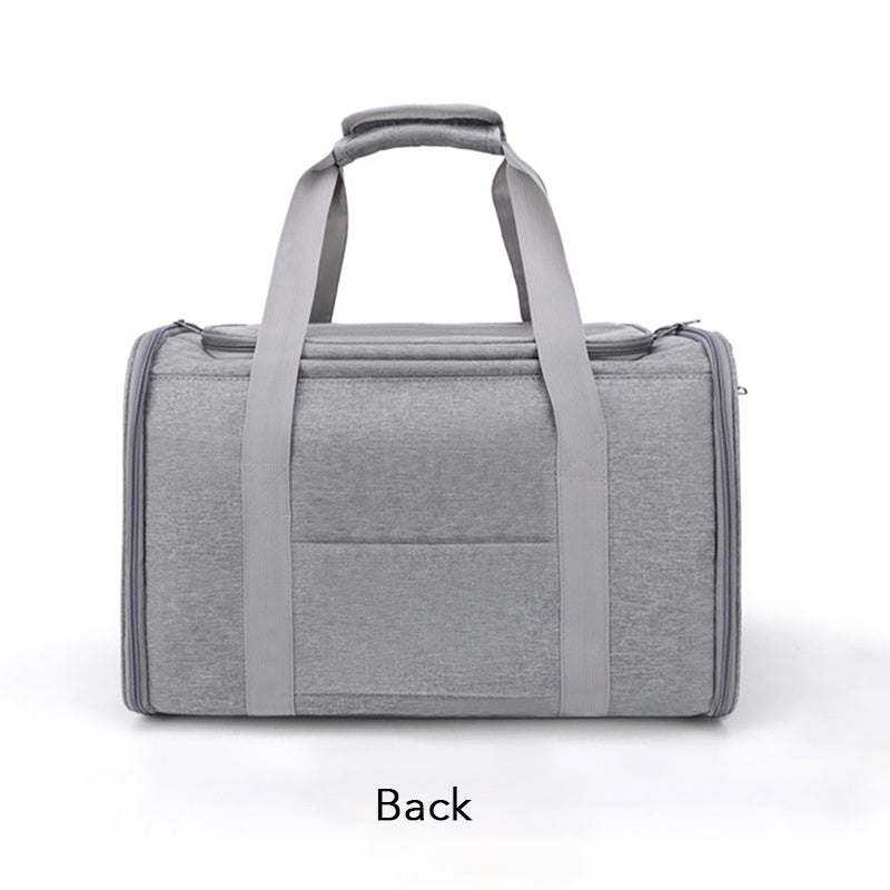 Cat Bag Breathable Pet Carrier Bag Foldable Pet Carrier Cat Backpack