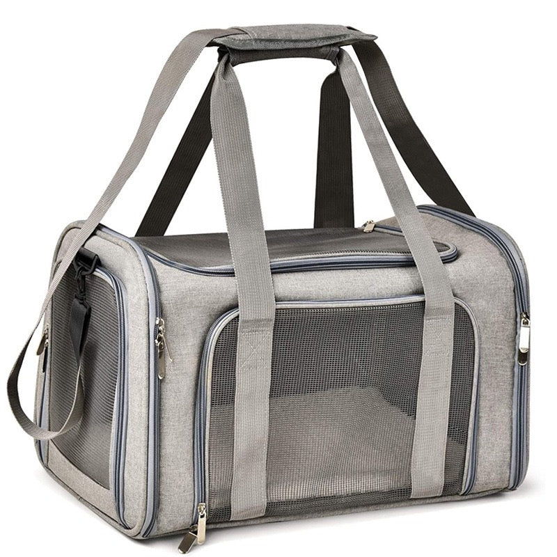 Cat Bag Breathable Pet Carrier Bag Foldable Pet Carrier Cat Backpack