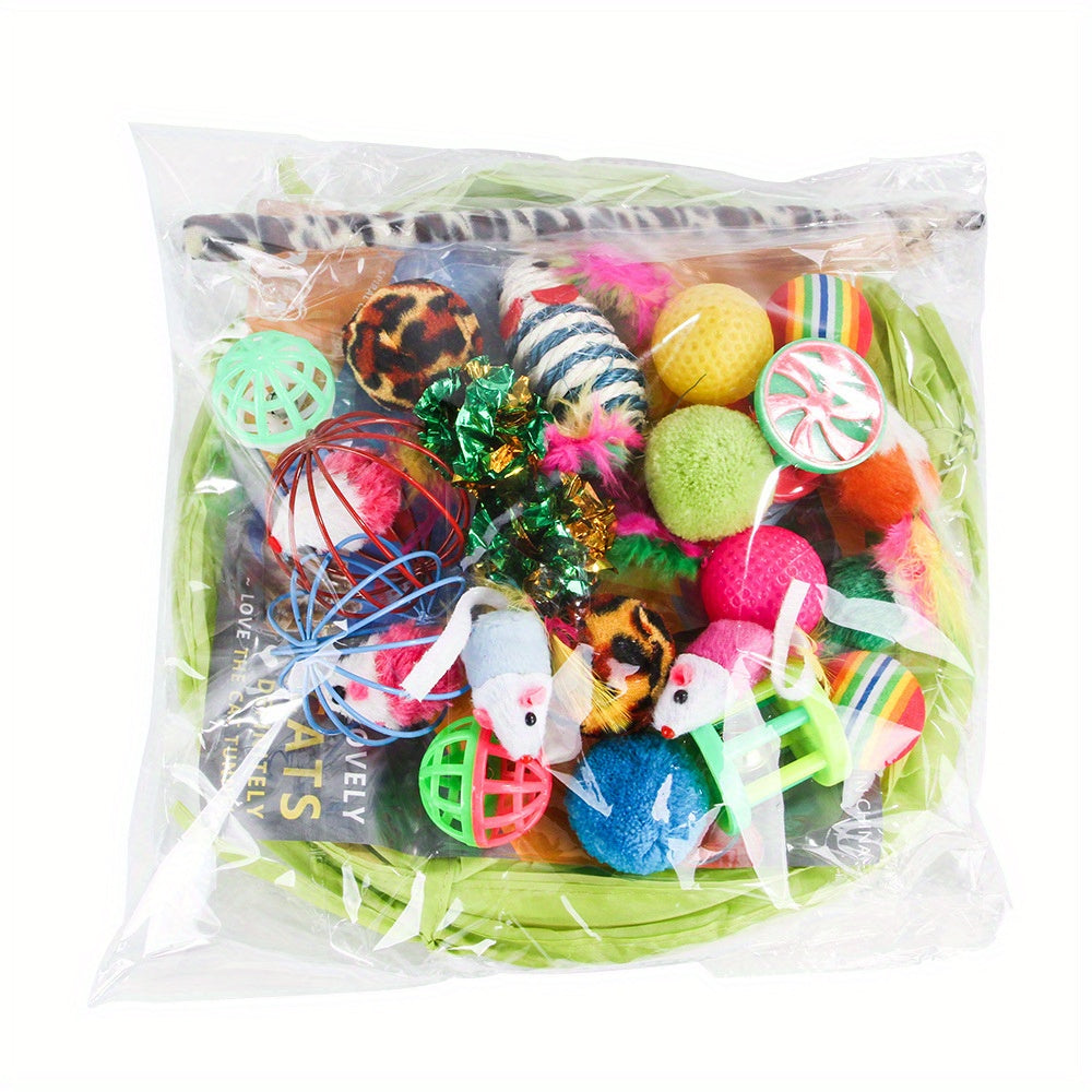 21pcs Cat Aisle Cuddle Stick Plush Mouse Toy To Add Fun To Your Kitten To Add Christmas Atmosphere