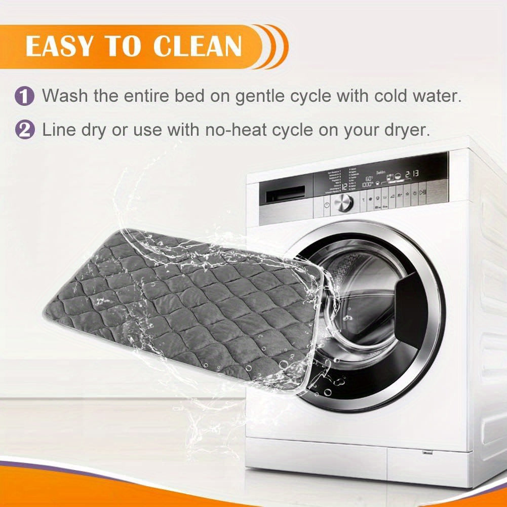 Winter Self Pet Warming Pad for Small/Large Dog Cat, Warming Cat Bed Cat Mat Thermal Pet Bed Mat, for Large Dog Non-Electric Self-Warming Dog Crate Pad for Outdoor Indoor 45"x28".