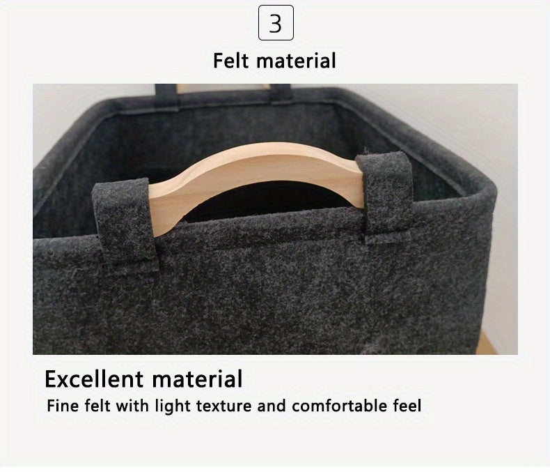Collapsible Pet Toy Storage Basket - Perfect For Cats & Dogs!