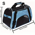 Portable Pet Carrier For Cats And Dogs - Airline Approved, Foldable And Convenient - Ideal For Travel And Outdoor Activities