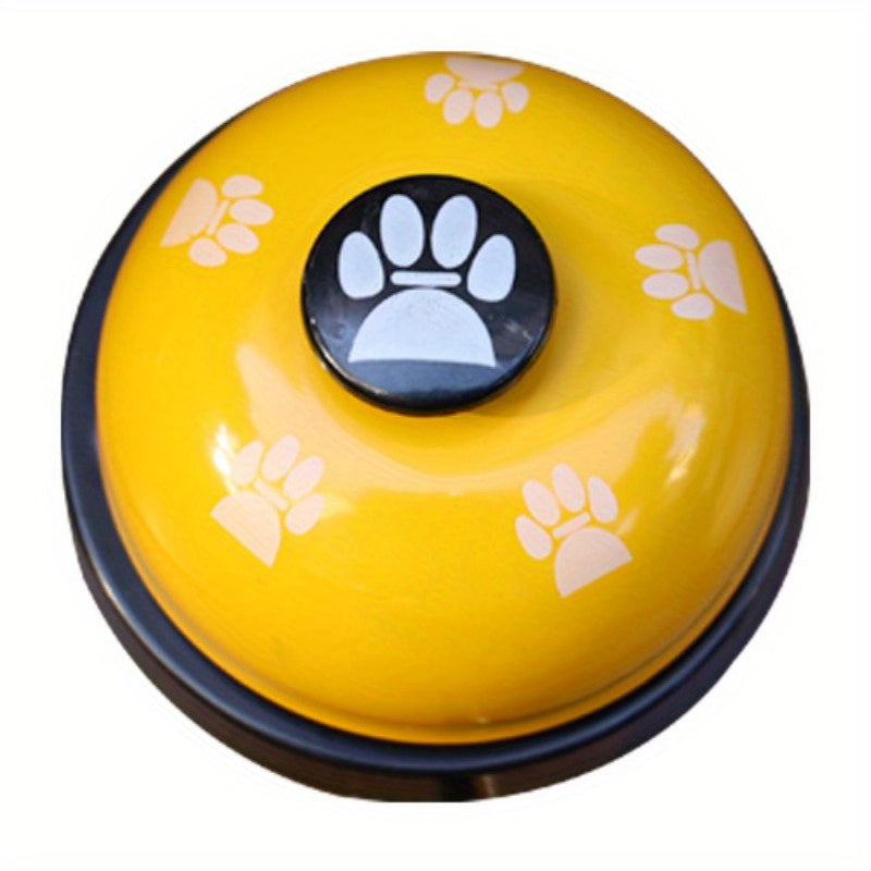 1pc Footprint Ringing Bell For Cat And Dog, Meal Bell, Dog Intelligence Toy