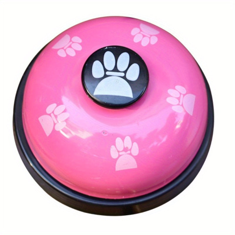1pc Footprint Ringing Bell For Cat And Dog, Meal Bell, Dog Intelligence Toy