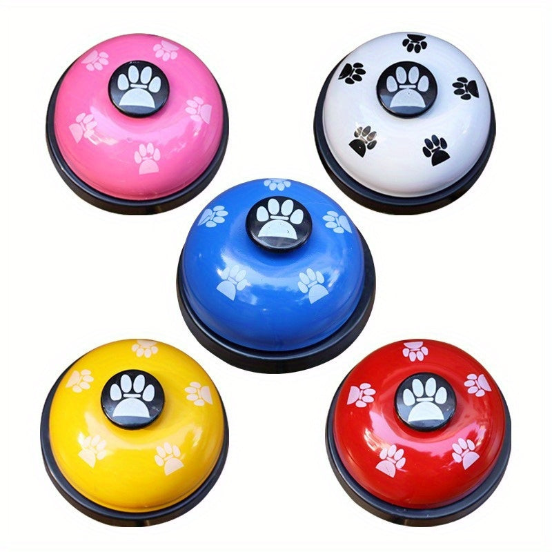 1pc Footprint Ringing Bell For Cat And Dog, Meal Bell, Dog Intelligence Toy