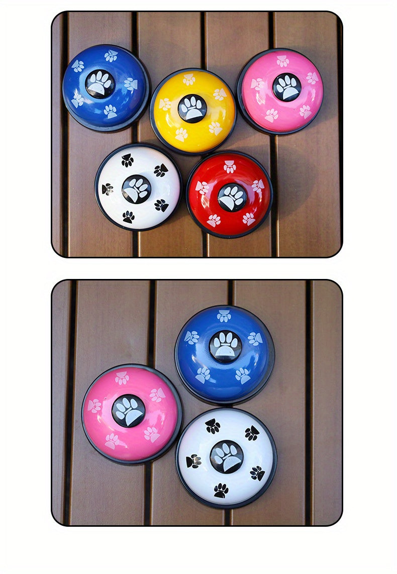 1pc Footprint Ringing Bell For Cat And Dog, Meal Bell, Dog Intelligence Toy