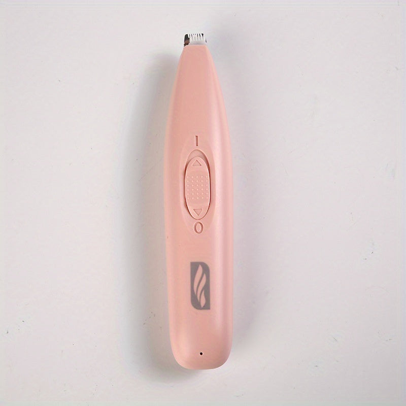 1pc Ultra-Quiet Pet Hair and Nail Trimmer - Professional Grooming Tool for Cats & Dogs - Safe, Precise Cuts, Gentle on Skin - Enjoy Stress-Free At-Home Grooming Sessions