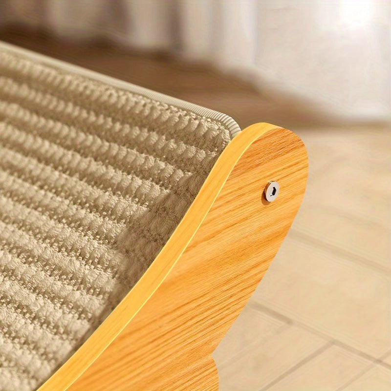 Sisal Cat Scratcher and Recliner Nest: All Seasons Universal, Suitable for Cats - No Crumbs