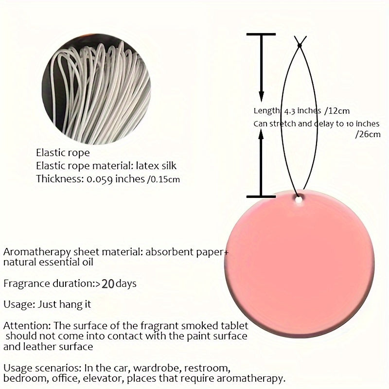 1pc Humorous Feline Air Freshener Hanging Pendant for Vehicle and Home Use, Scented Cardboard Charm, Closet Freshener Accessory with Cat Design