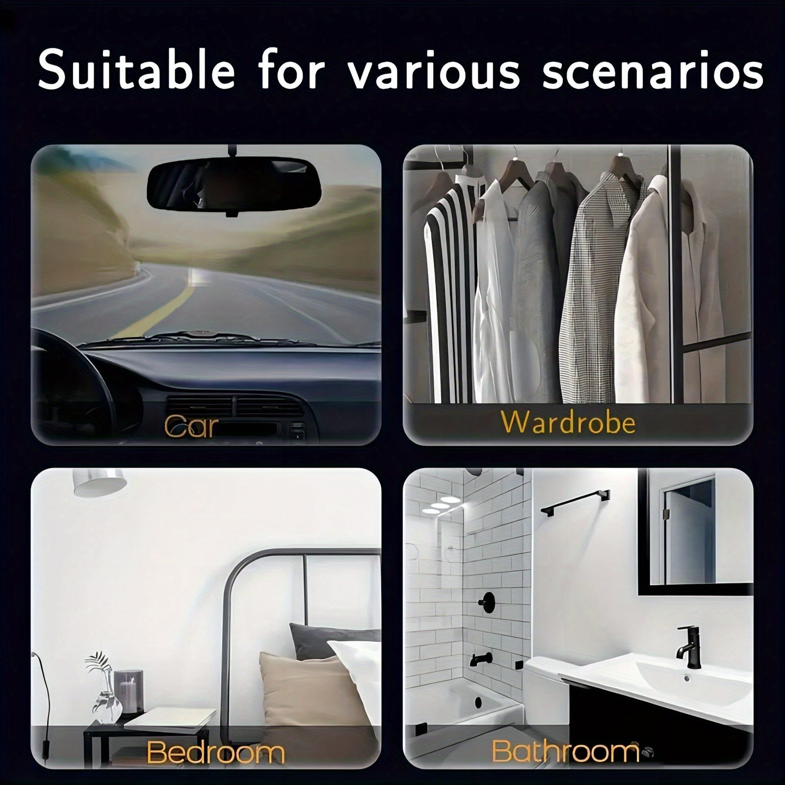 1pc Humorous Feline Air Freshener Hanging Pendant for Vehicle and Home Use, Scented Cardboard Charm, Closet Freshener Accessory with Cat Design