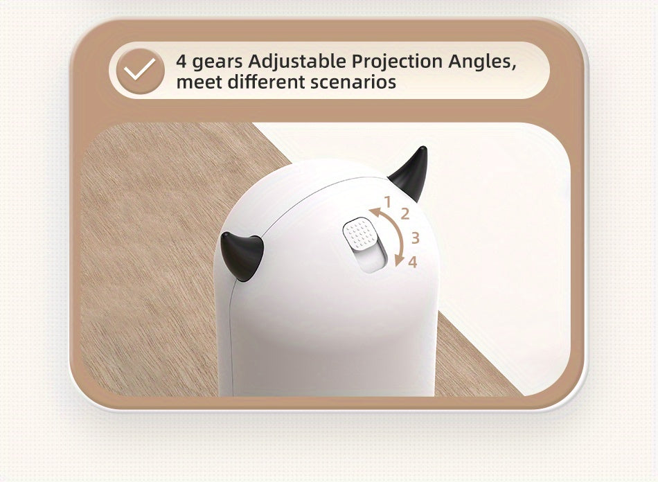 Automatic Laser Light Pet Toy - Interactive, Smart for Cats, No Battery Included