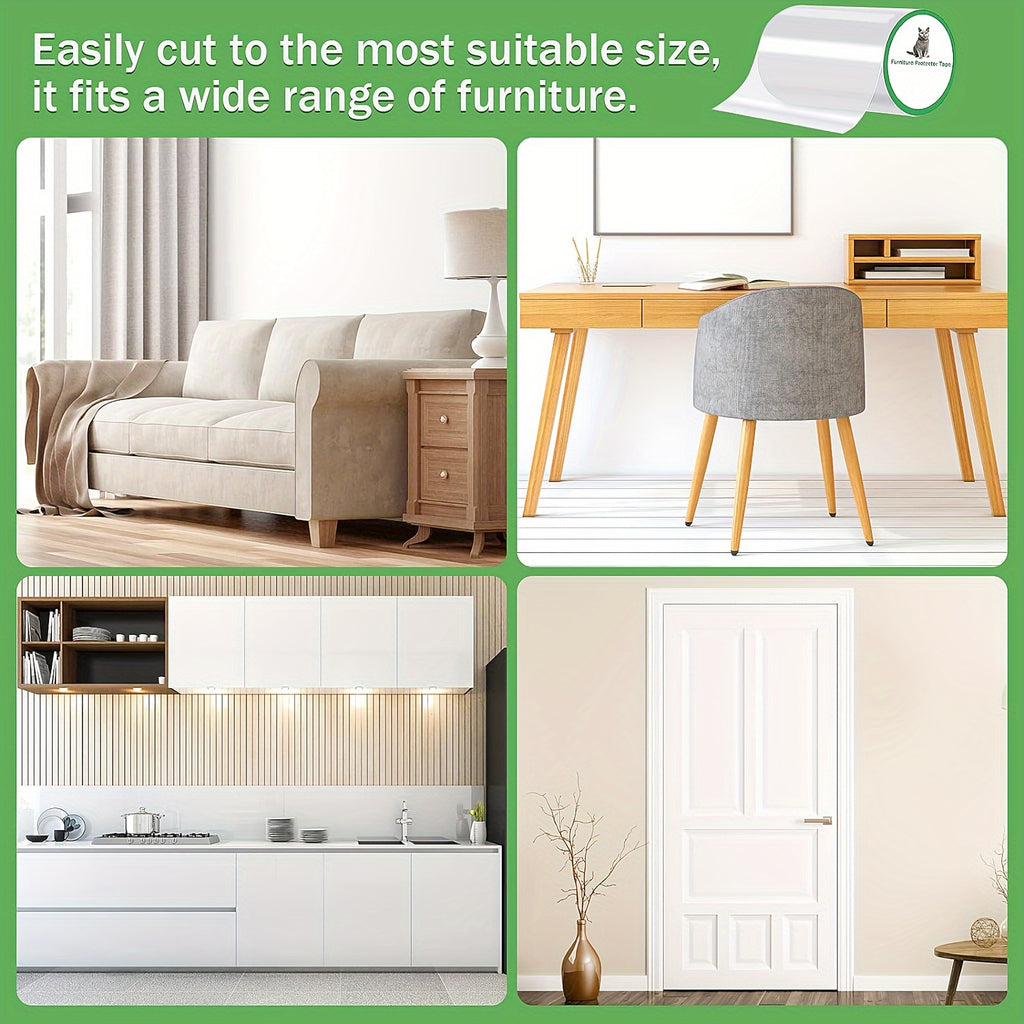 Cat Anti Scratch Tape, Transparent Furniture Protector For Sofa, Couch, Carpet, Door