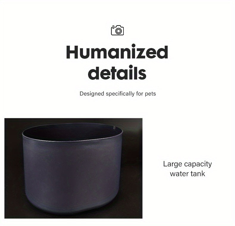 Pet Water Fountain - Automatic Circulating Water Dispenser For Cats And Dogs - Encourages Hydration And Improves Health
