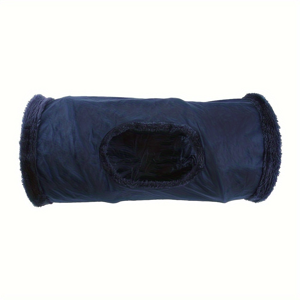 Foldable Fun Tunnel - Tunnels for Cats and Dogs, Interactive Pet Toy, Collapsible Storage, Durable, Easy to Assemble, Portable, Space-Saving Design for Indoor Play and Exercise
