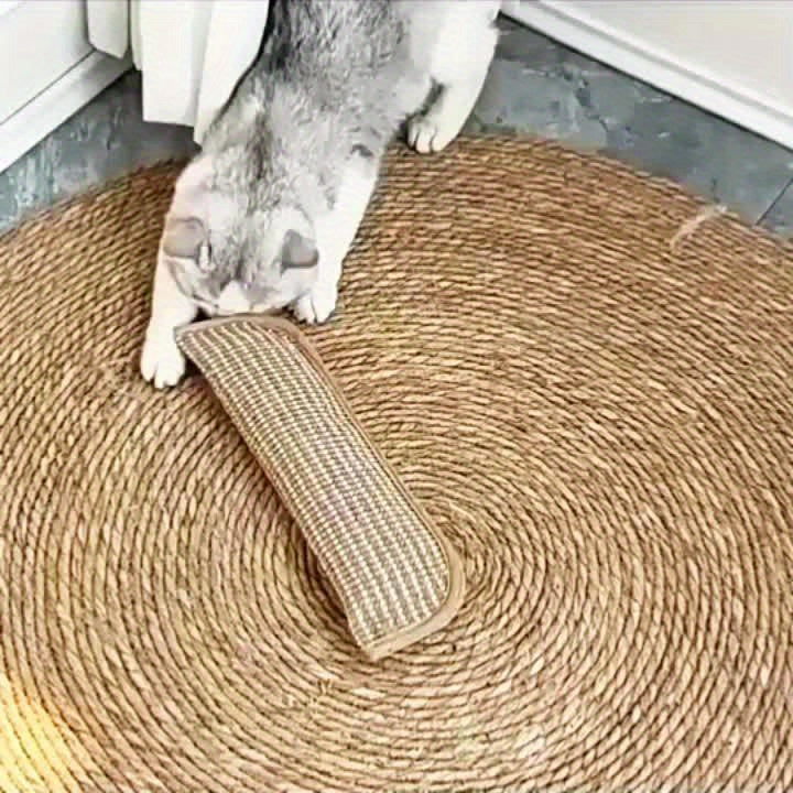 1/3pcs Cat Toy Game Pillow and Scratching Pad | Linen Material, Stylish Cat Accessory, High-Quality Pet Toy, Suitable for All Breed Sizes, Promotes Feline Entertainment and Interaction
