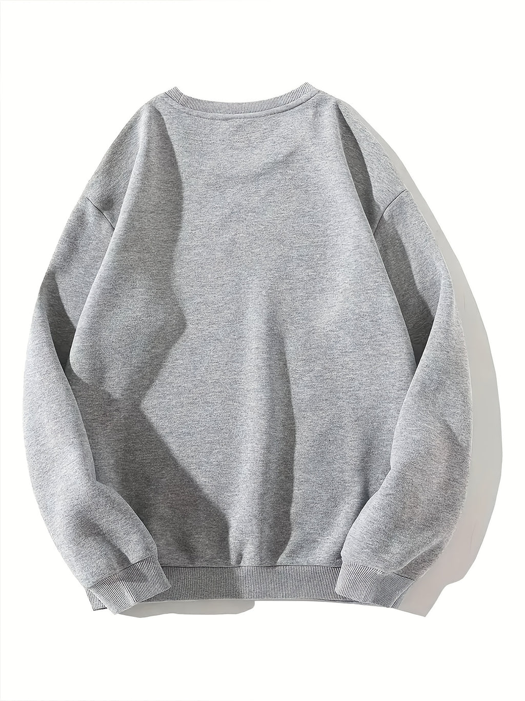 Cat Print Causal Round Neck Sports Sweatshirt, Fashion Long Sleeves Pullover Tops, Women's Activewear