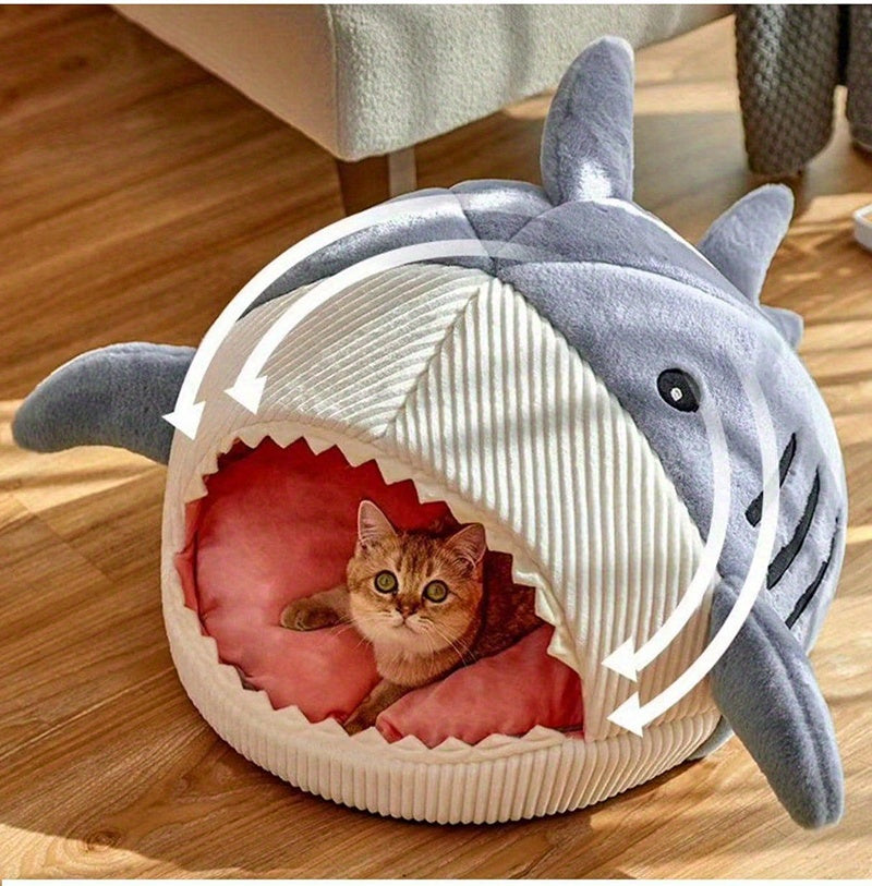 Cozy Washable Cat Bed For Indoor Cats - Soft Mat For Small And Large Cats - Perfect Hideout House For Your Furry Friend