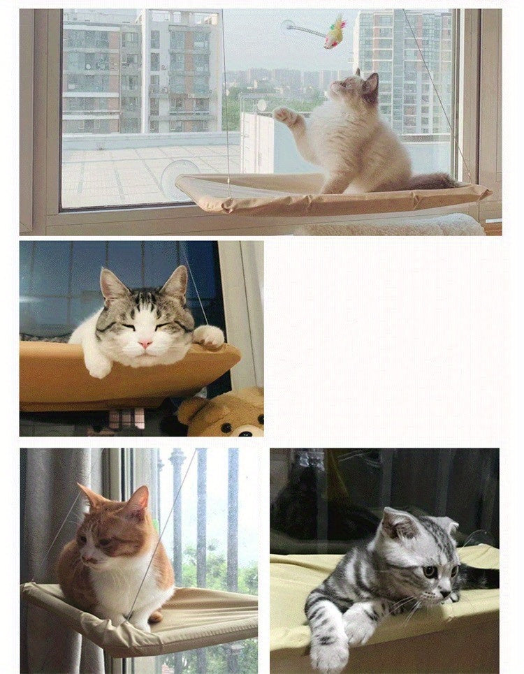 The Purr-fect Cat Window Hammock: A Comfy, Safe, And Washable Bed For Indoor Cats!