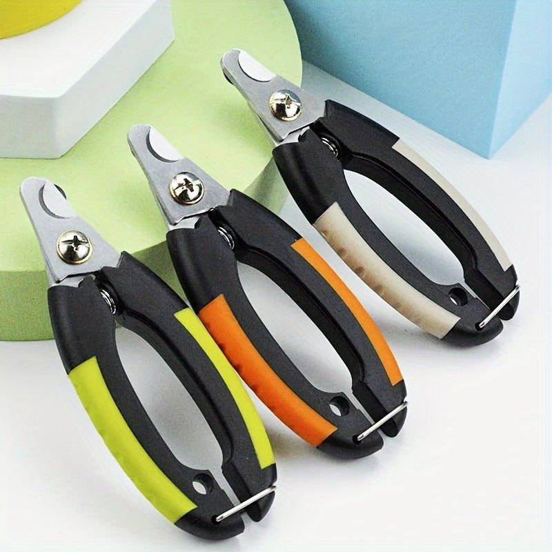 Professional Pet Nail Clipper - 1pc Scissors For Dog And Cat Paws Grooming Grinding Tool