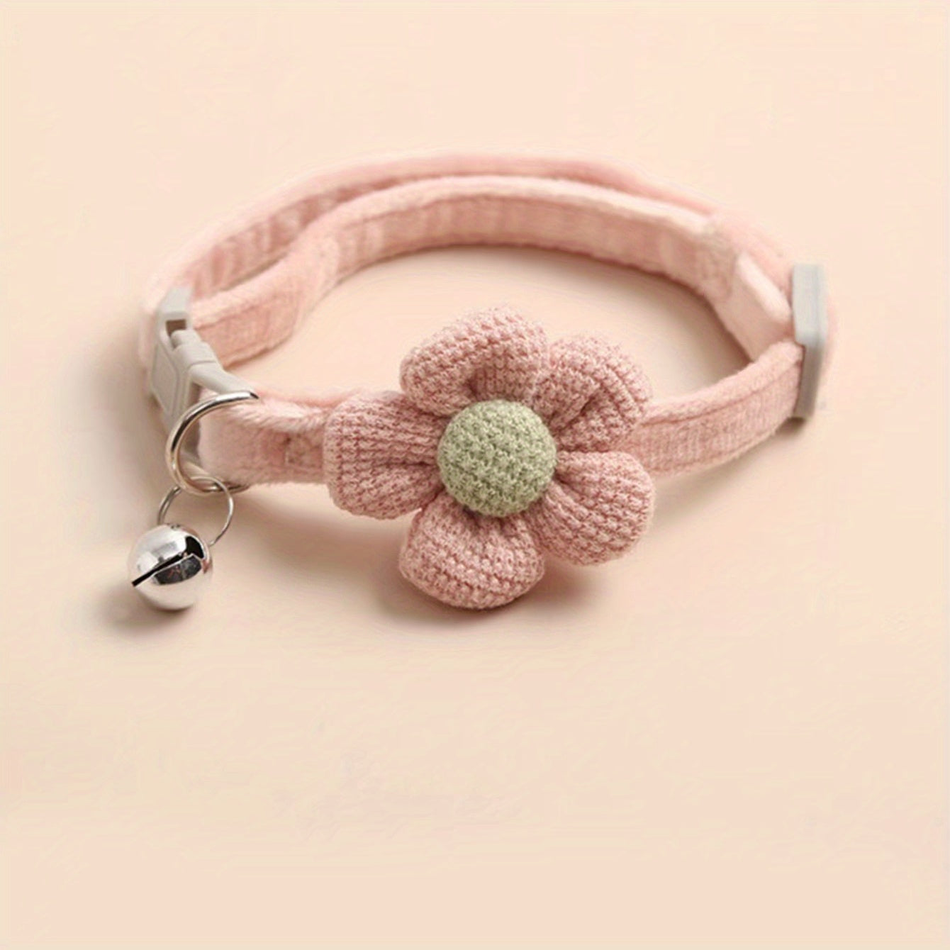 Random 1pc Pet Bell Collar Cute Dog Cat Universal Puppy Teddy Dog Collar