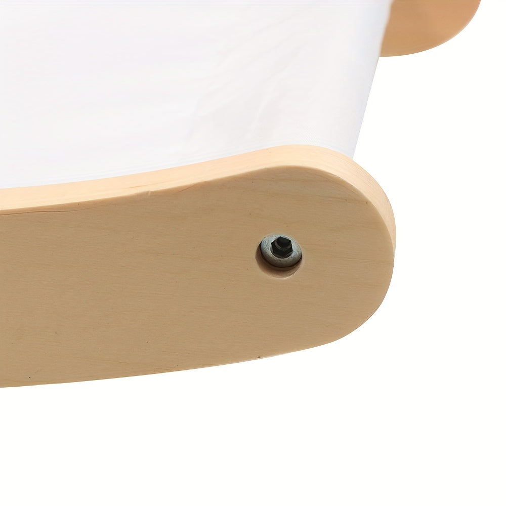 1pc Cozy Wall Mounted Cat Hammock Bed - Pet Shelf Seat Sleeping Bed with Soft Cushion and Easy Installation - Space-Saving Design for Small Homes