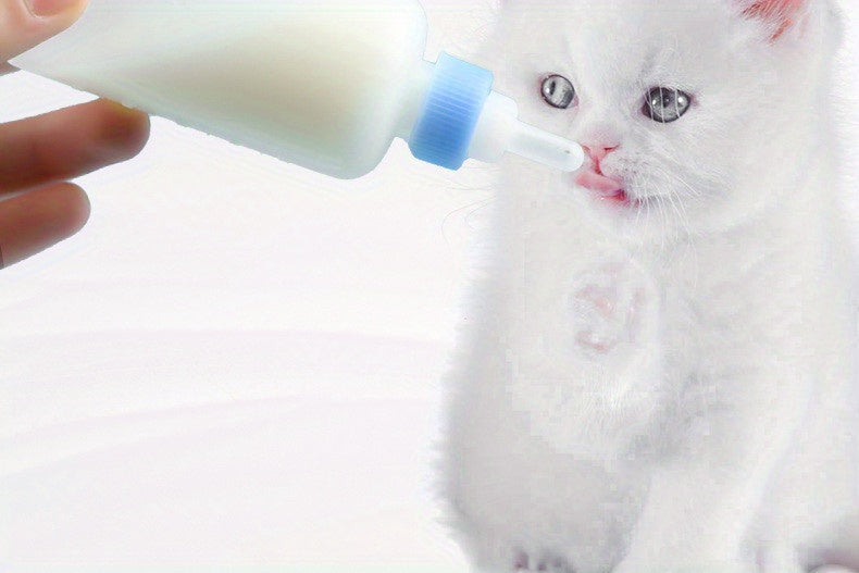 Pet Nursing Bottles Kit For Cats And Dogs Kitten Bottles Newborn Kitten Feeding Milk Bottle