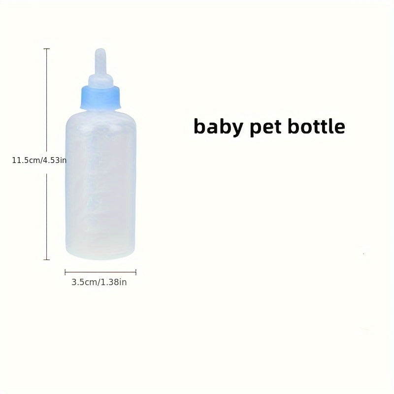 Pet Nursing Bottles Kit For Cats And Dogs Kitten Bottles Newborn Kitten Feeding Milk Bottle