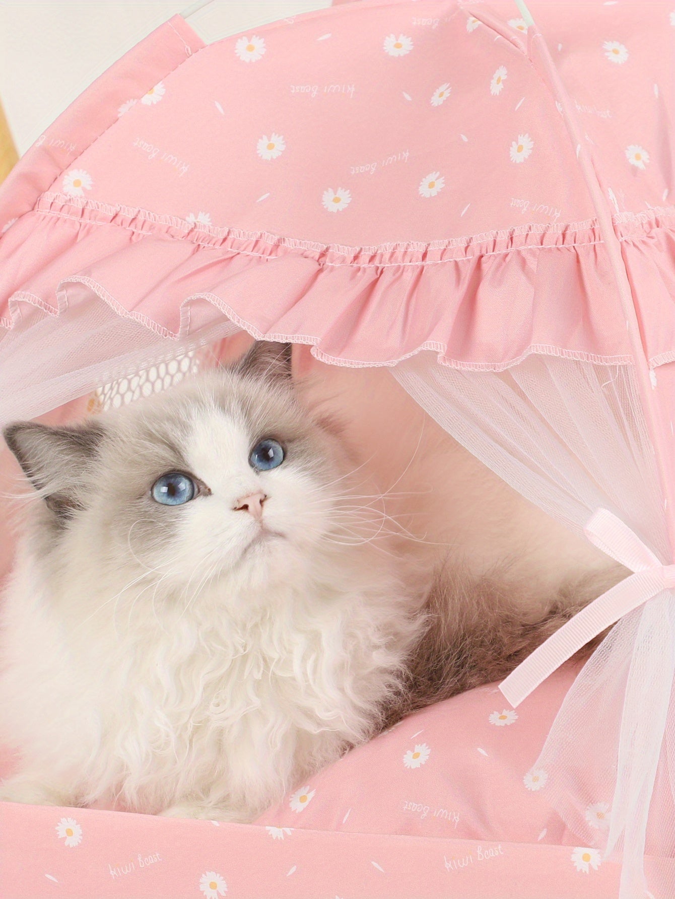Cozy Lace Tent: The Perfect Nest For Your Cat Or Dog!