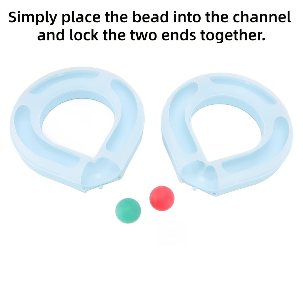 1pc Interactive Cat Turntable Track, Plastic Cat Toy Board, Indoor Cat and Kitten Entertainment Supplies