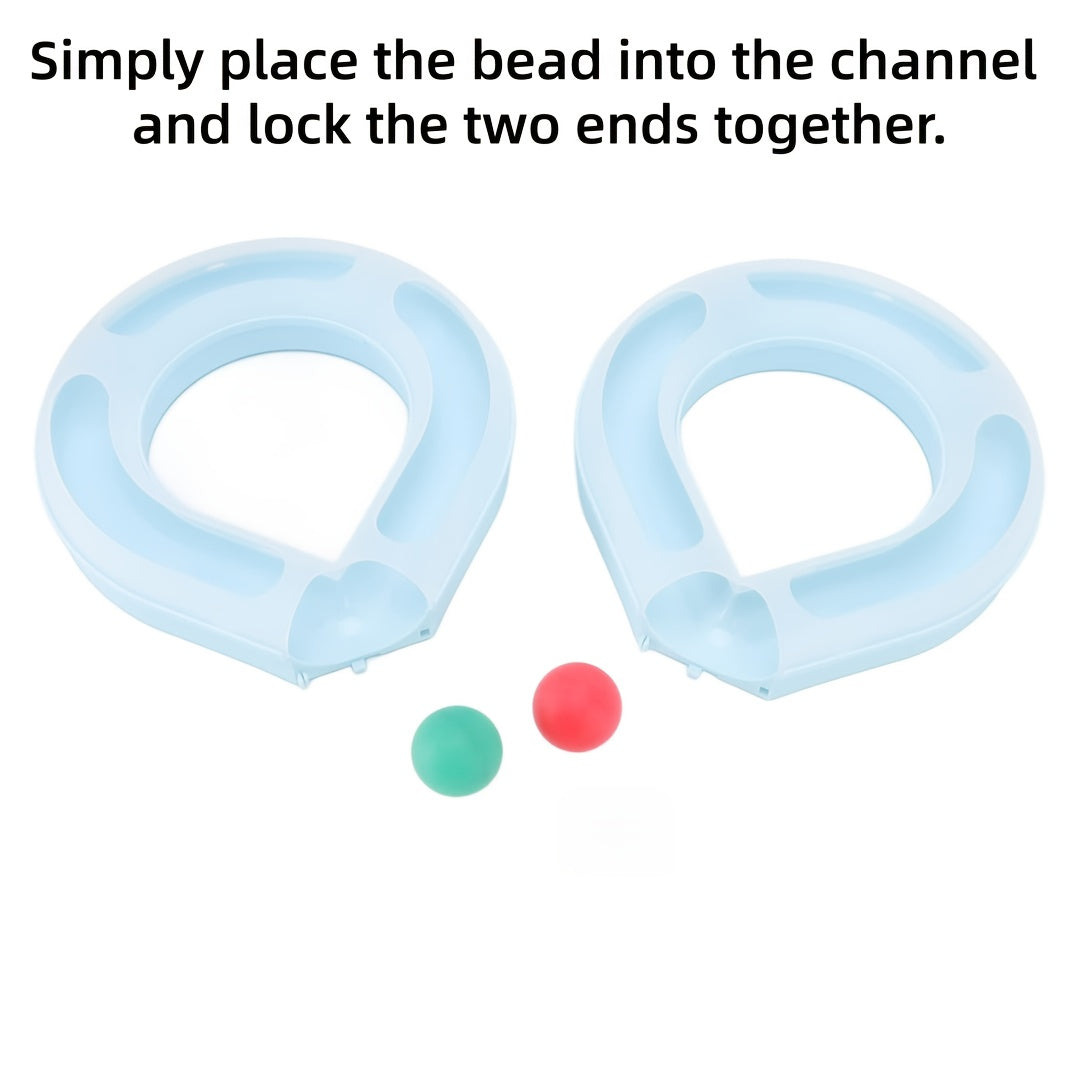 1pc Interactive Cat Turntable Track, Plastic Cat Toy Board, Indoor Cat and Kitten Entertainment Supplies