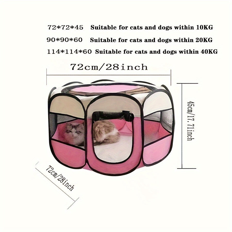 Cat nest pet delivery room production box pregnant kitten nest enclosed breeding kennel breeding supplies tent fence