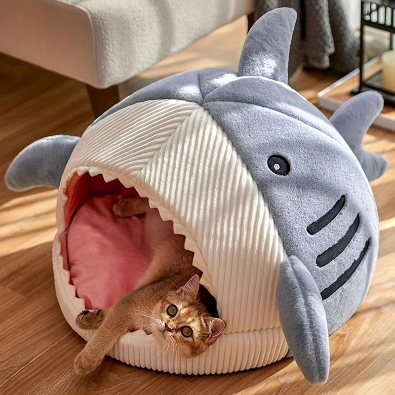 Cozy Washable Cat Bed For Indoor Cats - Soft Mat For Small And Large Cats - Perfect Hideout House For Your Furry Friend