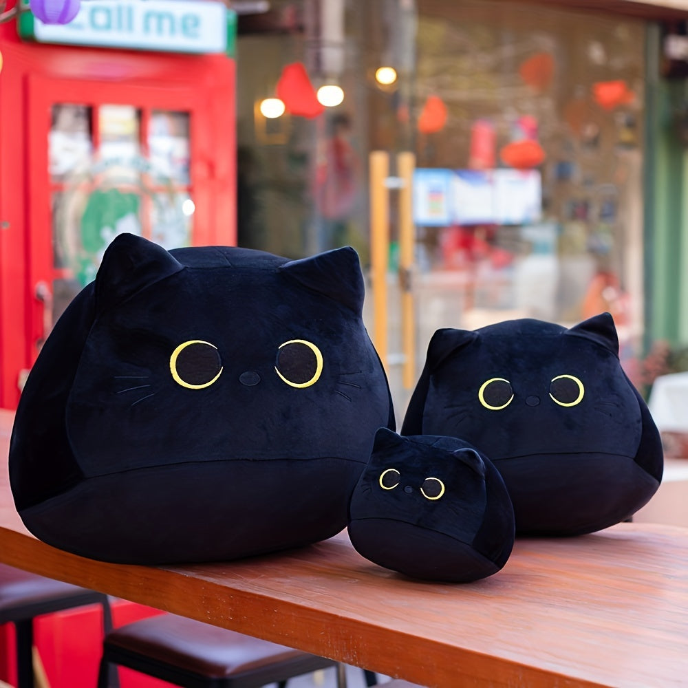 3.93inch Black Cat Pillow Plush Doll Cute Cat Christmas Halloween Gift Christmas Halloween Thanksgiving Gifts easter gift