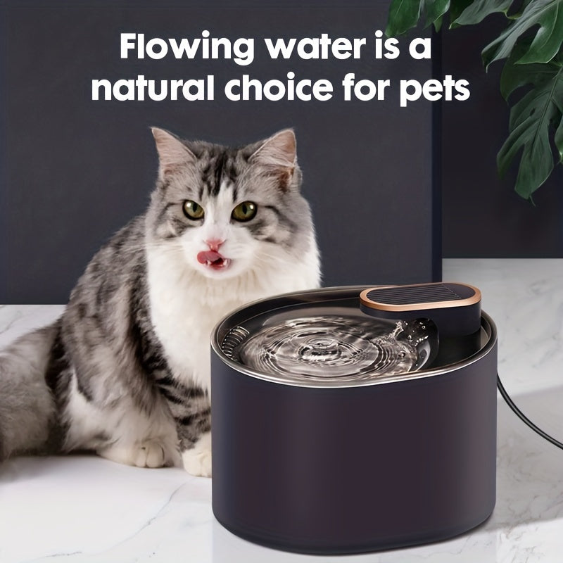 Pet Water Fountain - Automatic Circulating Water Dispenser For Cats And Dogs - Encourages Hydration And Improves Health