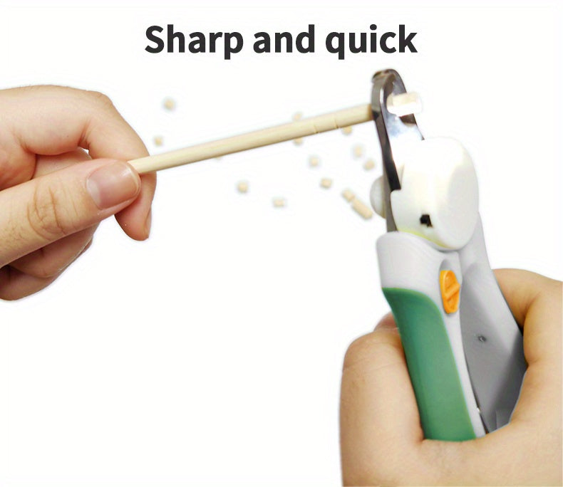 Brighten Up Pet Grooming with LED Light Pet Nail Clipper - Perfect for Dogs & Cats!