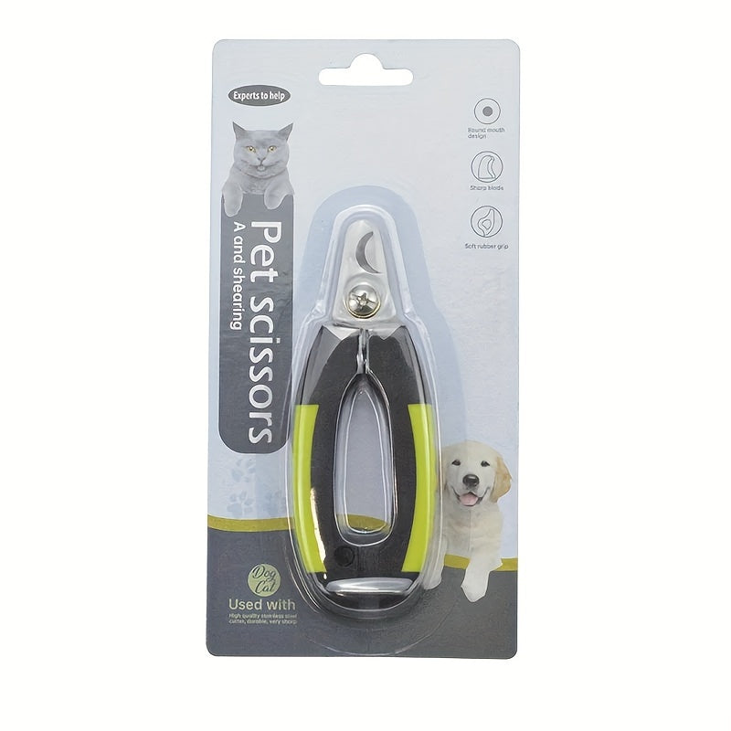 Professional Pet Nail Clipper - 1pc Scissors For Dog And Cat Paws Grooming Grinding Tool