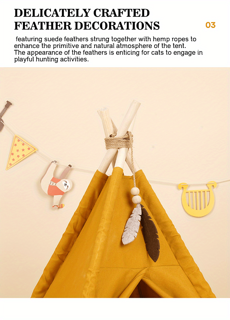 Pet Tent Portable Pet Tents For Small Dogs Or Cats, Puppy Bed Washable Dog Or Cat Houses With Cushion
