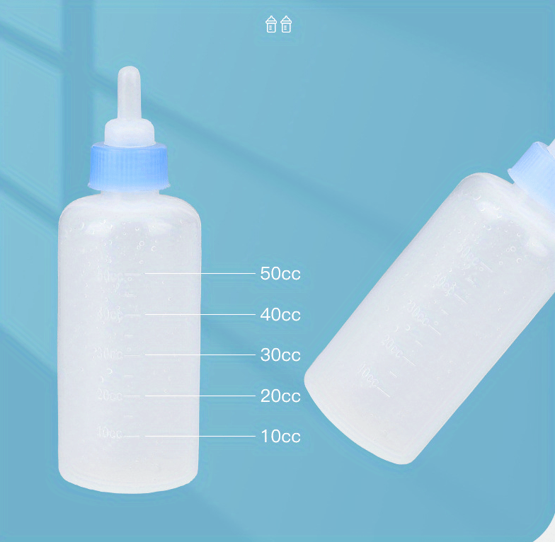 Pet Nursing Bottles Kit For Cats And Dogs Kitten Bottles Newborn Kitten Feeding Milk Bottle