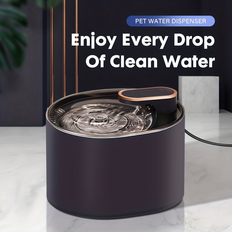 Pet Water Fountain - Automatic Circulating Water Dispenser For Cats And Dogs - Encourages Hydration And Improves Health