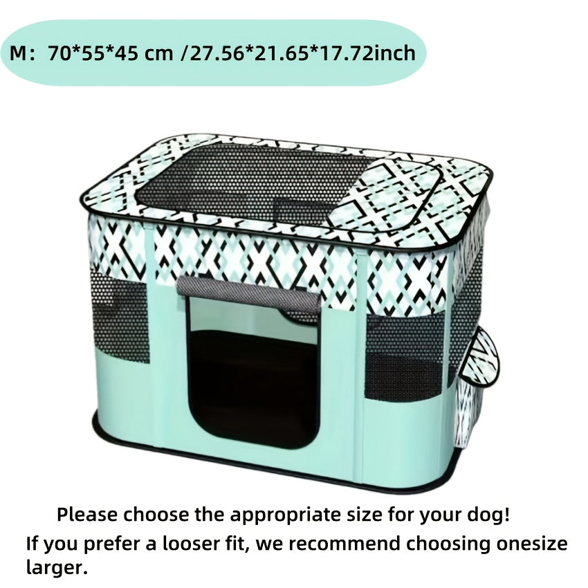 Pet Playpen for Large Dogs, Dog Playpen for Medium Large Dogs/Puppy/Cat/Rabbit/Chick Wit, Cat Playpen Puppy Kitten Playpen Portable Dog Exercise Kennel Indoor Pet Animal Playpen Dog Cat Crate for Outdoor Travel Camping, with