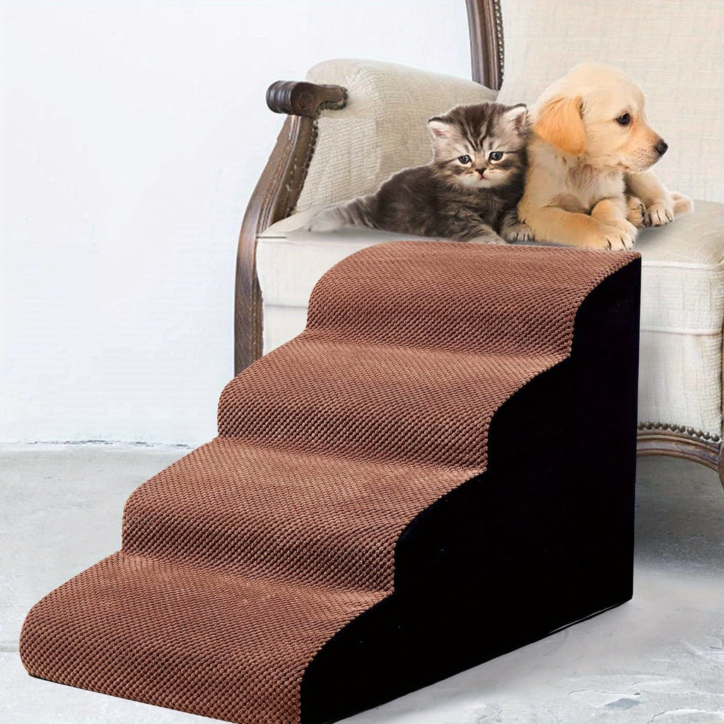 Dog Stairs Up And Down Sofa Bed Sponge Steps Gradient Cat Small Dog Stairs Climbing Stairs Dog Up And Down Sofa Bed Sponge Steps