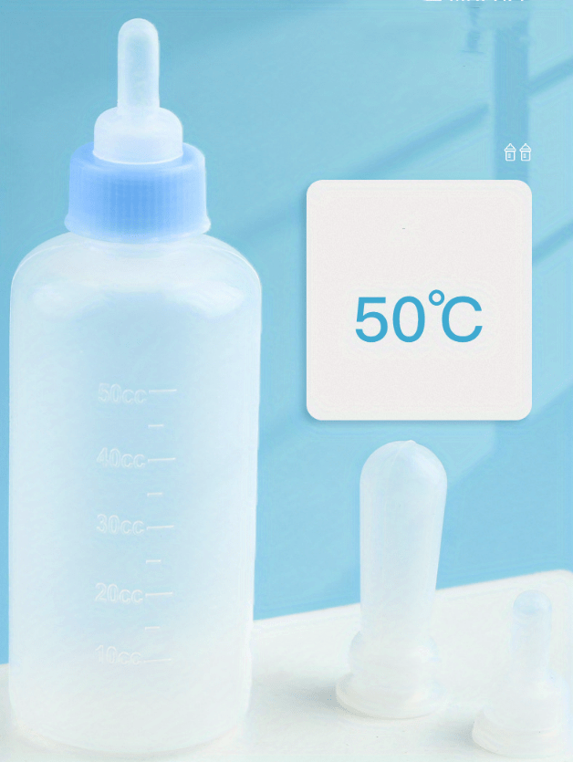 Pet Nursing Bottles Kit For Cats And Dogs Kitten Bottles Newborn Kitten Feeding Milk Bottle