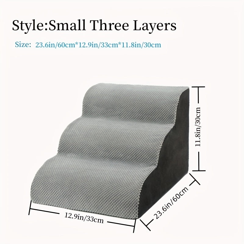 Dog Stairs Up And Down Sofa Bed Sponge Steps Gradient Cat Small Dog Stairs Climbing Stairs Dog Up And Down Sofa Bed Sponge Steps